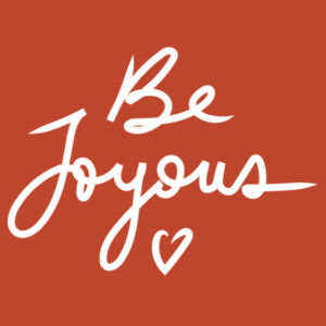 Be Joyous - AS Colour Womens Maple Tee Design