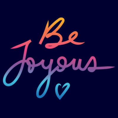 Be Joyous - Rainbow - Womens Curve Longsleeve Tee Design