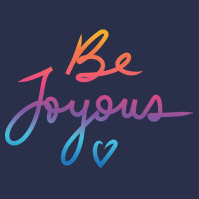 Be Joyous - Rainbow - Mens Staple T shirt Design