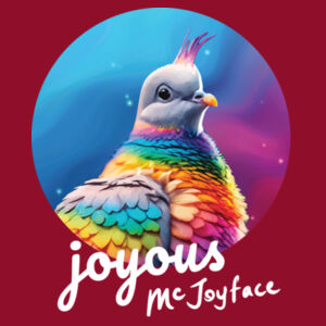 Joyous McJoyface - AS Colour Womens Mali Tee Design