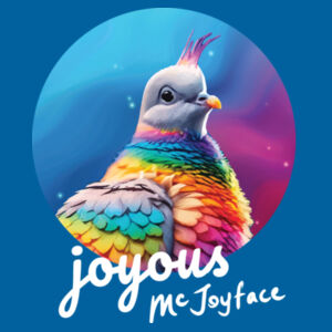 Joyous McJoyface - AS Colour Womens Maple Tee Design